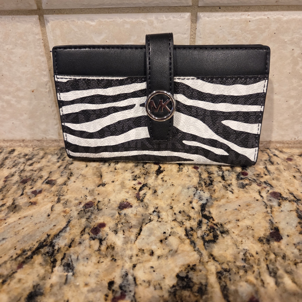 Michael Kors Zebra Print Wallet